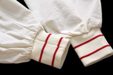 画像6: 80s USA製 King Louieキングルイ DEKALB チキン ロゴ刺繍 ジャケット アイボリー L (6)