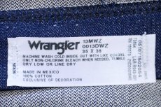 画像6: デッドストック★00s メキシコ製 Wranglerラングラー 13MWZ デニムパンツ W35 L36 (6)