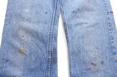 画像8: 80s USA製 Levi'sリーバイス 517 ペンキ飛び デニムパンツ W31 L34★113 ブーツカット (8)