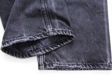 画像8: 00s メキシコ製 Levi'sリーバイス 501 ブラック デニムパンツ W36 L32 (8)