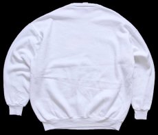 画像2: 80s カナダ製 SHEEP SKATE イラスト スウェット 白 XL (2)