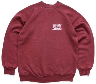 60s KSU フロッキープリント 半袖スウェット マスタード - Sixpacjoe