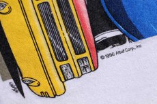 画像4: 90s USA製 HOTROD CHEVROLETシボレー C1500 ピックアップ トラック PPG スウェット 白 XL (4)