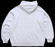 画像2: 80s USA製 SYRACUSE UNIVERSITY スウェットパーカー 白 XL★フーディー (2)