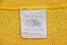 画像5: 80s USA製 Extinction Is Forever Florida's Manatee マナティ アート スウェット 濃黄 XL (5)