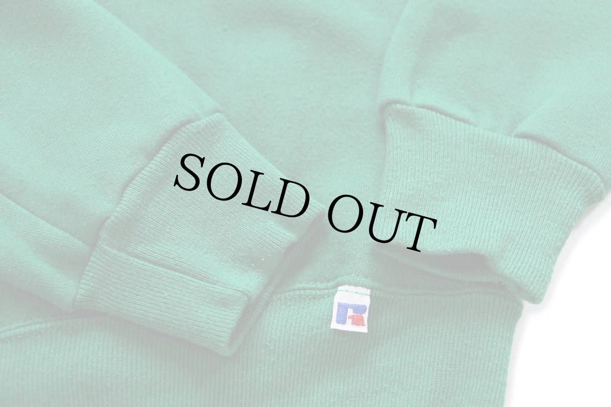 画像6: 80s USA製 RUSSELLラッセル ROLLA 80TH ANNUAL 1988 ST.PAT'S クローバー 前V スウェット 緑 XL (6)