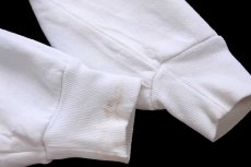 画像7: 90s メキシコ製 RUSSELLラッセル Windsor Schools 月桂樹 スウェットパーカー 白 XL★フーディー (7)