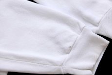 画像8: 80s USA製 SYRACUSE UNIVERSITY スウェットパーカー 白 XL★フーディー (8)