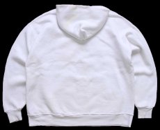 画像2: 90s メキシコ製 RUSSELLラッセル Windsor Schools 月桂樹 スウェットパーカー 白 XL★フーディー (2)