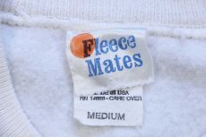 画像5: 80s USA製 ゴルフ ガール ハンドペイント アート スウェット アイボリー M (5)