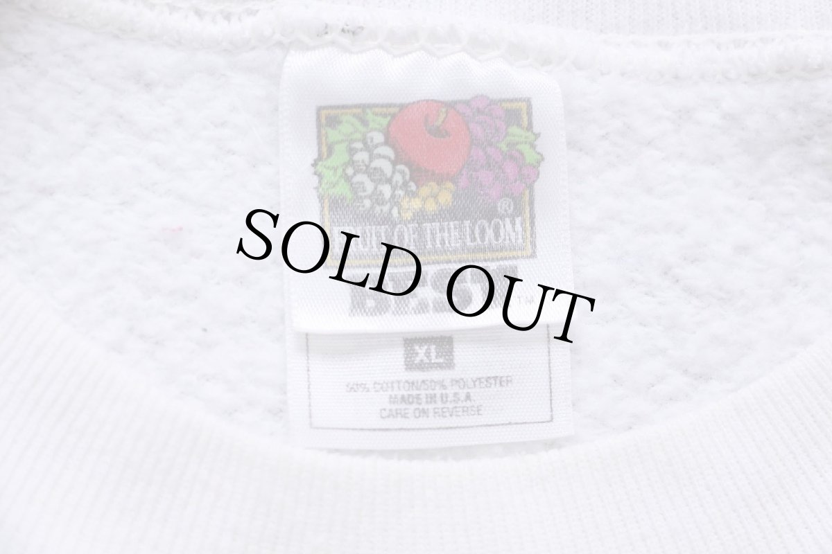 画像5: 90s USA製 HOTROD CHEVROLETシボレー C1500 ピックアップ トラック PPG スウェット 白 XL (5)