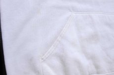 画像6: 80s USA製 SYRACUSE UNIVERSITY スウェットパーカー 白 XL★フーディー (6)