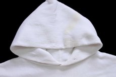 画像5: 90s メキシコ製 RUSSELLラッセル Windsor Schools 月桂樹 スウェットパーカー 白 XL★フーディー (5)