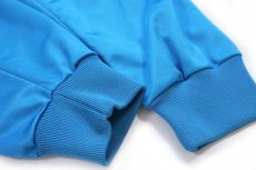 画像7: 80s USA製 adidasアディダス トレフォイル ロゴ刺繍 トラックジャケット ライトブルー L★ジャージ (7)