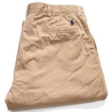 画像1: 00s ポロ ラルフローレン PROSPECT PANT コットン チノパン 薄茶 W35★335 (1)