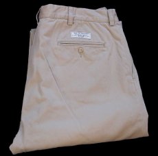 画像1: 00s ポロ ラルフローレン PROSPECT PANT コットン チノパン ベージュ W36 L30★343 (1)