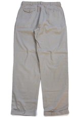 画像3: 00s ポロ ラルフローレン HAMMOND PANT ツータック コットン チノパン グレーベージュ W36 L34★348 (3)