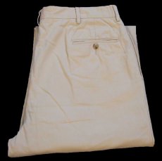 画像1: 90s POLO GOLF ラルフローレン ツータック スラックス コットンパンツ タン W36 L32 (1)