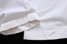 画像7: 90s ポロ ラルフローレン ツータック コットンパンツ 白 W34 L34 (7)