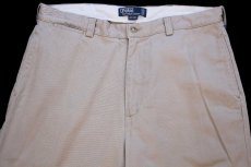画像4: 90s メキシコ製 ポロ ラルフローレン PHILIP PANT コットン チノパン ベージュ W36 L29★345 (4)