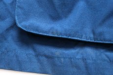 画像8: 90s EddieBauerエディーバウアー タータンチェック ウールライナー マウンテンジャケット 紺 XL (8)