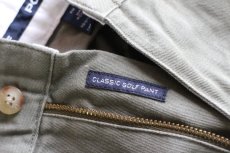 画像7: 90s POLO GOLF ラルフローレン CLASSIC GOLF PANT ツータック コットン チノパン グレー W30 L32 (7)