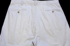 画像5: 90s ポロ ラルフローレン ANDREW PANT ツータック コットンパンツ ライトベージュ W34 L32★351 (5)