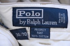 画像6: 00s ポロ ラルフローレン PROSPECT PANT コットン チノパン ベージュ W36 L30★343 (6)