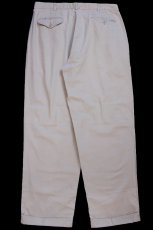 画像3: 90s ポロ ラルフローレン HAMMOND PANT ツータック コットンパンツ カーキ W36★349 (3)