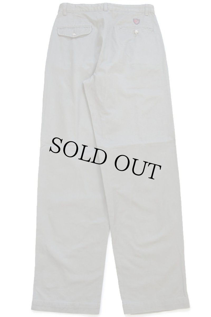 画像3: 90s POLO GOLF ラルフローレン CLASSIC GOLF PANT ツータック コットン チノパン グレー W30 L32 (3)