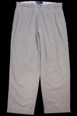 画像2: 90s メキシコ製 ポロ ラルフローレン PHILIP PANT コットン チノパン ベージュ W36 L29★345 (2)
