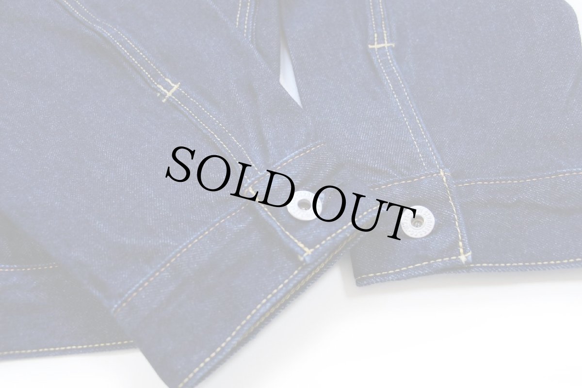 画像9: 新品★LEVI'S PREMIUM リーバイス TYPE I TRUCKER デニムジャケット L★1st (9)
