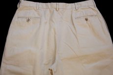 画像5: 90s POLO GOLF ラルフローレン ツータック スラックス コットンパンツ タン W36 L32 (5)