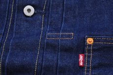 画像6: 新品★LEVI'S PREMIUM リーバイス TYPE I TRUCKER デニムジャケット L★1st (6)