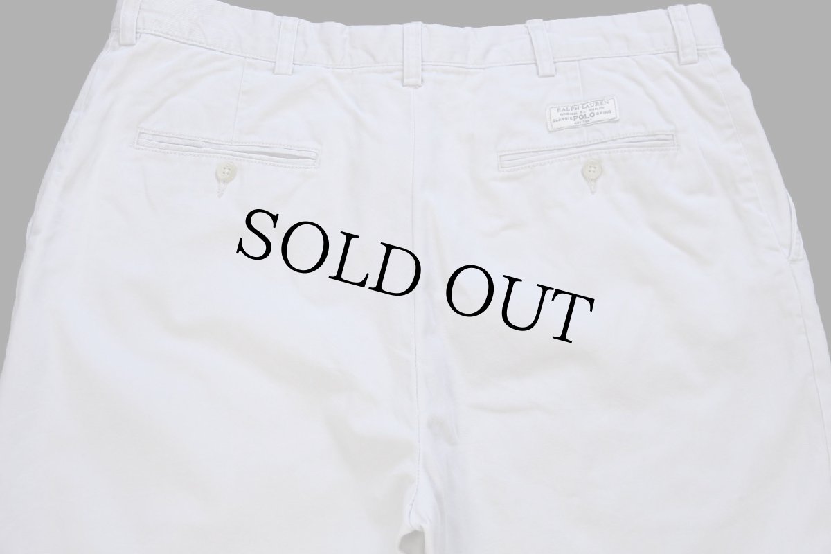 画像5: 00s ポロ ラルフローレン PROSPECT PANT コットン チノパン ライトベージュ W36 L30★352 (5)