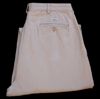 デッドストック☆90s ポロ ラルフローレン ツータック スラックス