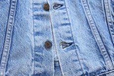 画像7: 80s USA製 Levi'sリーバイス 70506 ダメージ デニムジャケット 4ポケット 44 (7)
