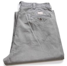 画像1: 90s メキシコ製 ポロ ラルフローレン PHILIP PANT コットン チノパン グレー W34 L30★332 (1)