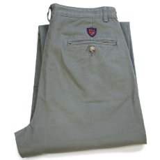 画像1: 90s POLO GOLF ラルフローレン CLASSIC GOLF PANT ツータック コットン チノパン グレー W30 L32 (1)