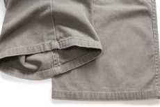 画像7: 90s USA製 ポロ ラルフローレン ツータック コットンツイルパンツ グレー W32★333 (7)