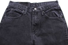 画像4: 00s Wranglerラングラー ダメージ ブラック デニムパンツ W30 L32★SDP4413 (4)