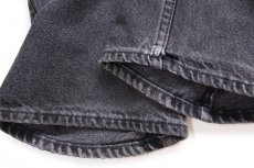 画像6: 00s メキシコ製 Wranglerラングラー リペア ブラック デニムパンツ W36 L30★SDP4408 (6)