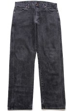 画像2: 00s Wranglerラングラー 13MWZ ブラック デニムパンツ W35 L32★SDP4403 (2)