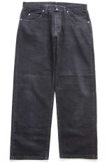 画像2: 00s メキシコ製 Wranglerラングラー ブラック デニムパンツ W34 L29★SDP4404 (2)