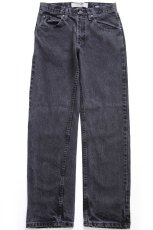 画像2: 00s メキシコ製 Wranglerラングラー ブラック デニムパンツ W30 L30★SDP4414 (2)