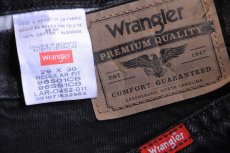 画像5: 00s メキシコ製 Wranglerラングラー ブラック デニムパンツ W29 L30★SDP4412 (5)