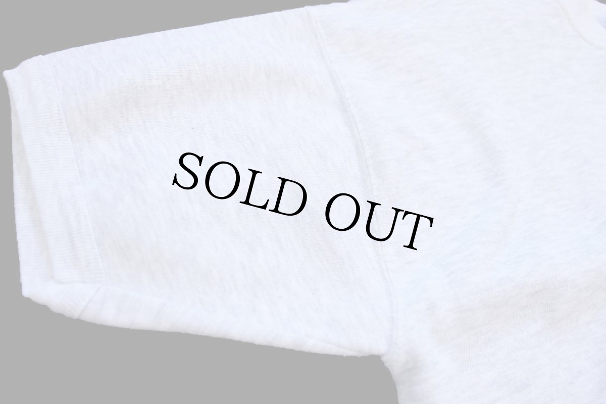 画像6: 90s USA製 HONORS 無地 半袖スウェット 杢ライトグレー XL★ブランク (6)