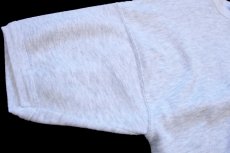 画像6: 90s USA製 HONORS 無地 半袖スウェット 杢ライトグレー XL★ブランク (6)