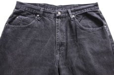 画像4: 00s メキシコ製 Wranglerラングラー ブラック デニムパンツ W34 L30★SDP4406 (4)