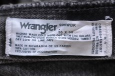 画像5: 00s Wranglerラングラー 936WBK ブラック デニムパンツ W36 L30★SDP4402 (5)